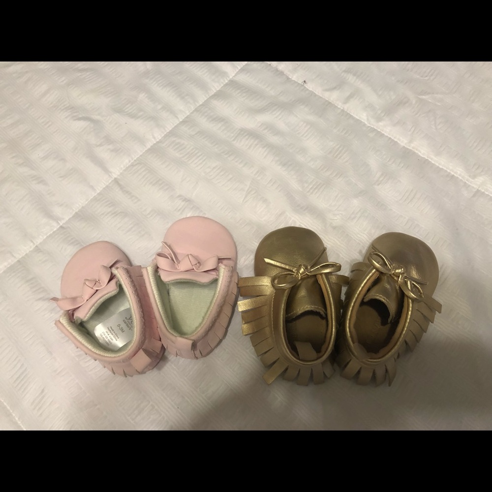 Baby girl moccasins